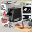 Мощная современная электромясорубка Maestro MR-855 - 2000вт/черная