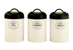 Набор баночек для чай/кофе/сахара BOHMANN BHG 01-383 - 3пр