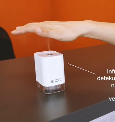 Автоматичний розпилювач дезінфекції рук з інфрачервоним датчиком ECG DS 1010