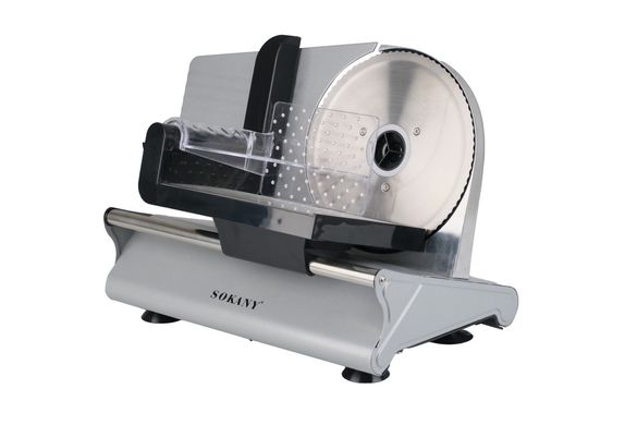 Ломтерізка Sokany SK-446 Electric Food Slicer 500W слайсер для дома