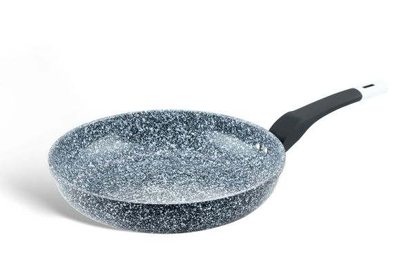 Сковорода з антипригарним гранітним покриттям Edenberg EB-9154 - 24см, Сірий