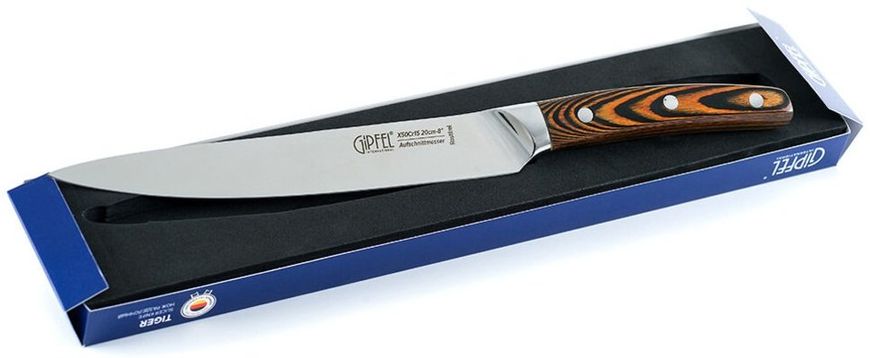 Нож разделочный из нержавеющей стали GIPFEL TIGER 6975 - 20 см