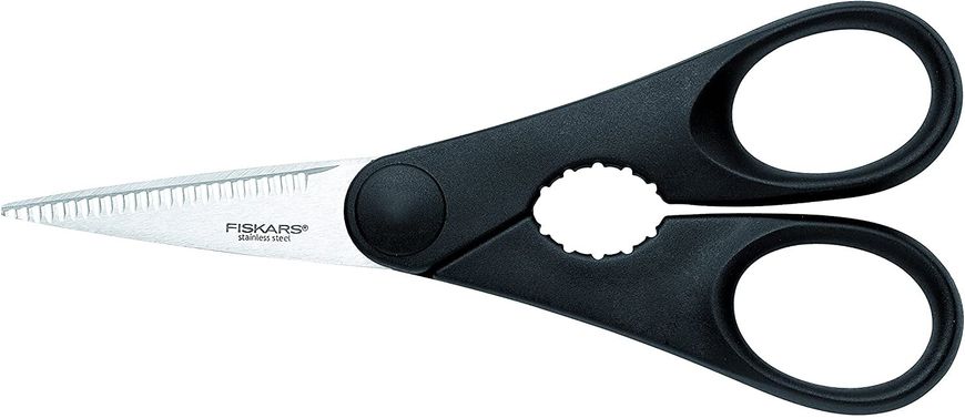 Ножиці кухонні з відкривалкою Fiskars Essential (1023820) - 20 см