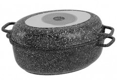 Гусятниця овальна Edenberg EB-4604 - 8л, граніт