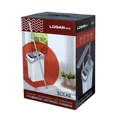 Комплект набір для прибирання з віджимом Logan Solar - 45 см