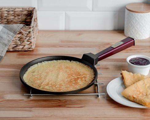 Сковорода для млинців чавунна Optima-Bordo Brizoll 240 х 15 мм