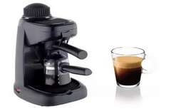 Кофеварка эспрессо с капучинатором и емкостью для кофе Hausberg HB 3710 на 4 чашки