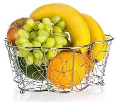 Металевий кошик для фруктів Banquet Vanity 45201120 - 24х10 см