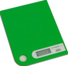Весы кухонные First FA-6401-1-GN, зеленые
