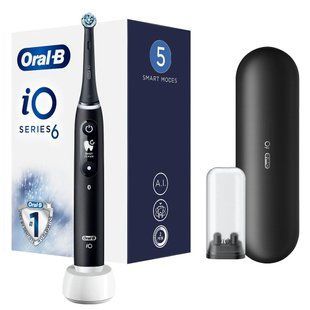 Электрическая зубная щетка Braun Oral-B iO Series 6 iOM6.1B6.3DK Black