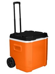Ізотермічний контейнер на колесах IGLOO TRANSFORMER ROLLER 60 л, помаранчевий з чорним