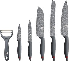 Набор кухонных ножей Bergner Star (BG-39325-GY) - 6 предметов