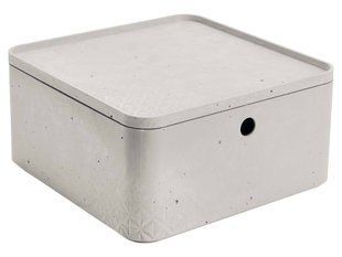 Контейнер із кришкою квадратний Curver Beton 04775 - 3 л
