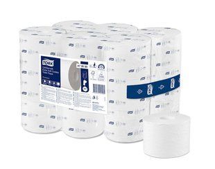 Экстрамягкая бесстержневая туалетная бумага 3-слойная Tork OptiServe&reg; 472650 - 550 листов, 112 м