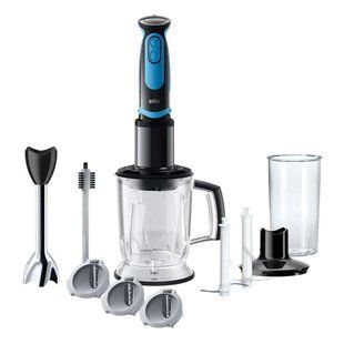 Занурювальний блендер Braun MQ 5264 BK/BL Shape