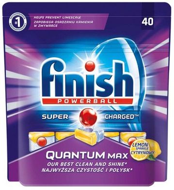 Таблетки для посудомийних машин FINISH Quantum Лимон 40 шт (5900627044362)