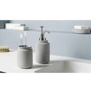 Набір аксесуарів для ванної Spirella Cement, Сірий