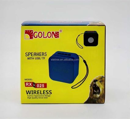 Портативная Bluetooth колонка с подставкой для телефона GOLON RX-025