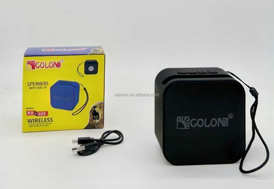 Портативная Bluetooth колонка с подставкой для телефона GOLON RX-025