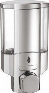 Дозатор для мила Bisk F 72075 - 350 мл, хром