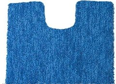 Килимок під унітаз із вирізом Spirella GOBI 10.12780 55х55 см - синій