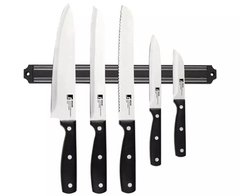 Набір ножів з магнітним утримувачем MasterPro MasterPro gourmet pepe (BGMP-4330) - 5 предметів