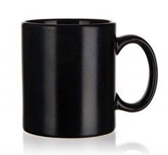 Чашка керамічна Banquet Mat Black 60210305 - 350 мл