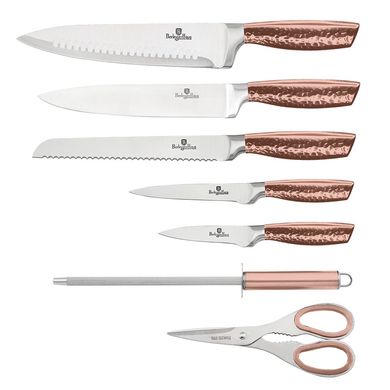 Набір ножів Berlinger Haus Metallic Line Rose Gold Edition BH 2462 - 8 предметів