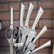 Набор ножей с металлической ручкой на подставке Bohmann BH 8006-09 - 9 предметов