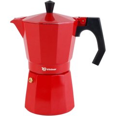 Гейзерна кавоварка Vitrinor Praga 1224245 - 200 мл, 6 чашок