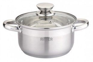 Кастрюля со стеклянной крышкой RITTER 88-222-036 - 20см.