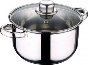 Каструля з кришкою Wellberg WB-1213 &ndash; 2.3 л (&Oslash;18X10.5 см)