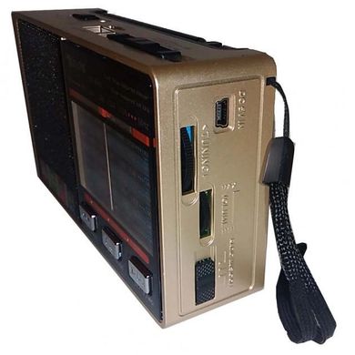 Компактний радіоприймач з акумулятором GOLON RX-8866 - 130х80х40 мм