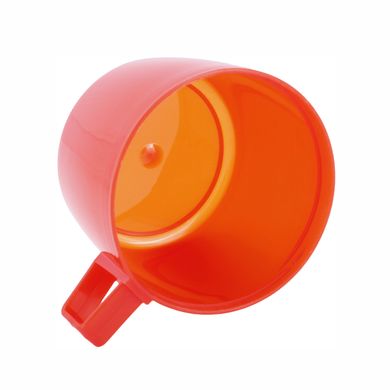 Термос Kamille Оранжевый 450мл пластиковый со стеклянной колбой KM-2070