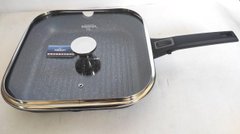 Сковорода-гриль зі знімною ручкою і кришкою Bohmann BH 1730-28 GP - 28 см