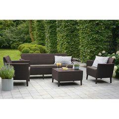 Комплект садовой мебели Keter Salemo 17205990 - темно-коричневый
