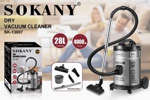 Пылесос Sokany Dry Vacuum Cleaner 4000 Вт для сухой уборки