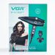 Фен для волос профессиональный с концентратором 2000 Вт ионизация 2 режима работы VGR V-451