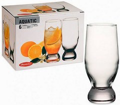 Набір склянок AQUATIC Pasabahce 42978 - 270 мл, 6 шт.