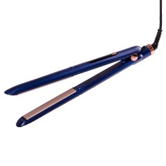 Утюжок для волос керамический 40 Вт до 530 градусов, стайлер для выравнивания волос и завивки Sokany SK-1924 Синий