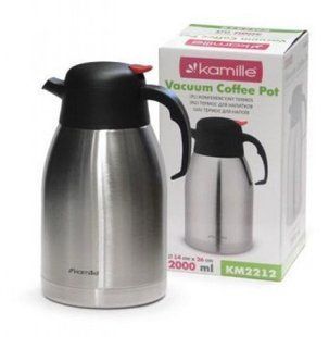 Термос із нерж. сталі Kamille KM-2212 - 2 л