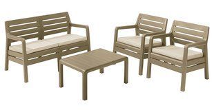 Комплект садових меблів Keter Delano Lounge Set, Капучіно