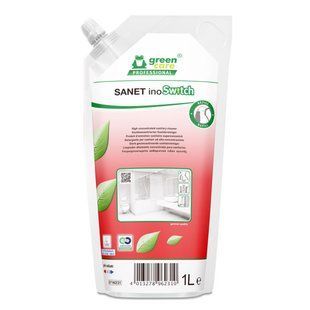 Засіб для видалення вапна та іншого бруду в санітарній зоні Tana Green Care Professional SANET inoSwitch (716231) - 1 л (запаска)