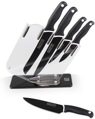 Набор ножей в прозрачной подставке Solingen Holton CS 061906 - 6 пр, Черный