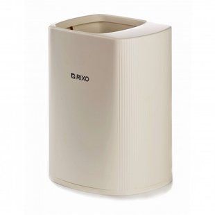 Корзина для мусора Rixo Maggio WB312W 12 л белая для ванной, офиса и отеля