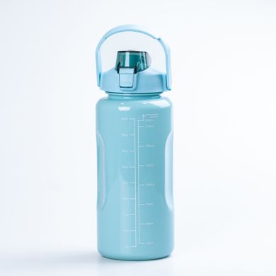 Пляшка для води набір 3в1 0.5л 0.9л 0.2л з дозатором М'ятний