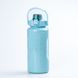 Бутылка для воды набор 3в1 с дозатором 0.5л 0.9л 0.2л Мятный