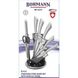 Набір ножів з металевою ручкою Bohmann BH 5273 - 8 предметів