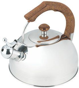 Чайник невеликий Edenberg EB-382W - 2.5л/коричнева ручка