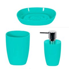 Набір аксесуарів для ванної polystyrene Spirella PURE - зелений